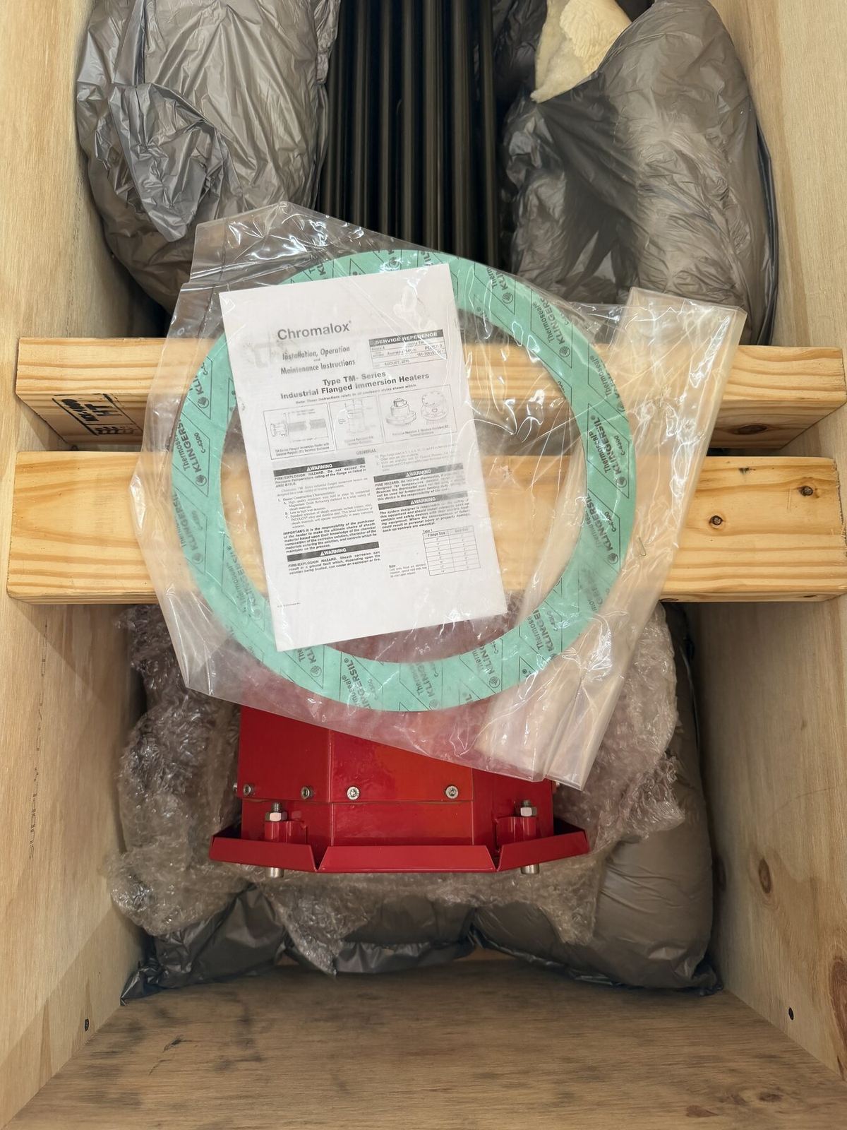 Chromalox Flanged immersion heater thumbnail 9