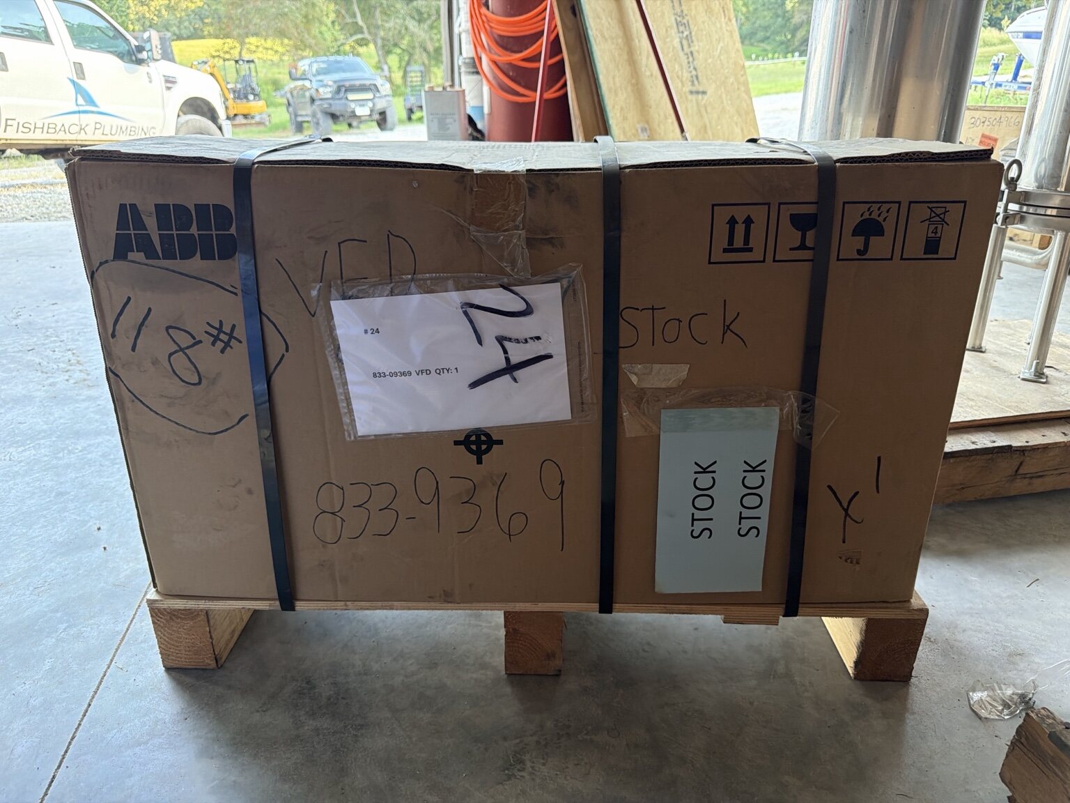 ABB ACS580 100 HP variable-frequency drive (75 HP heavy duty)