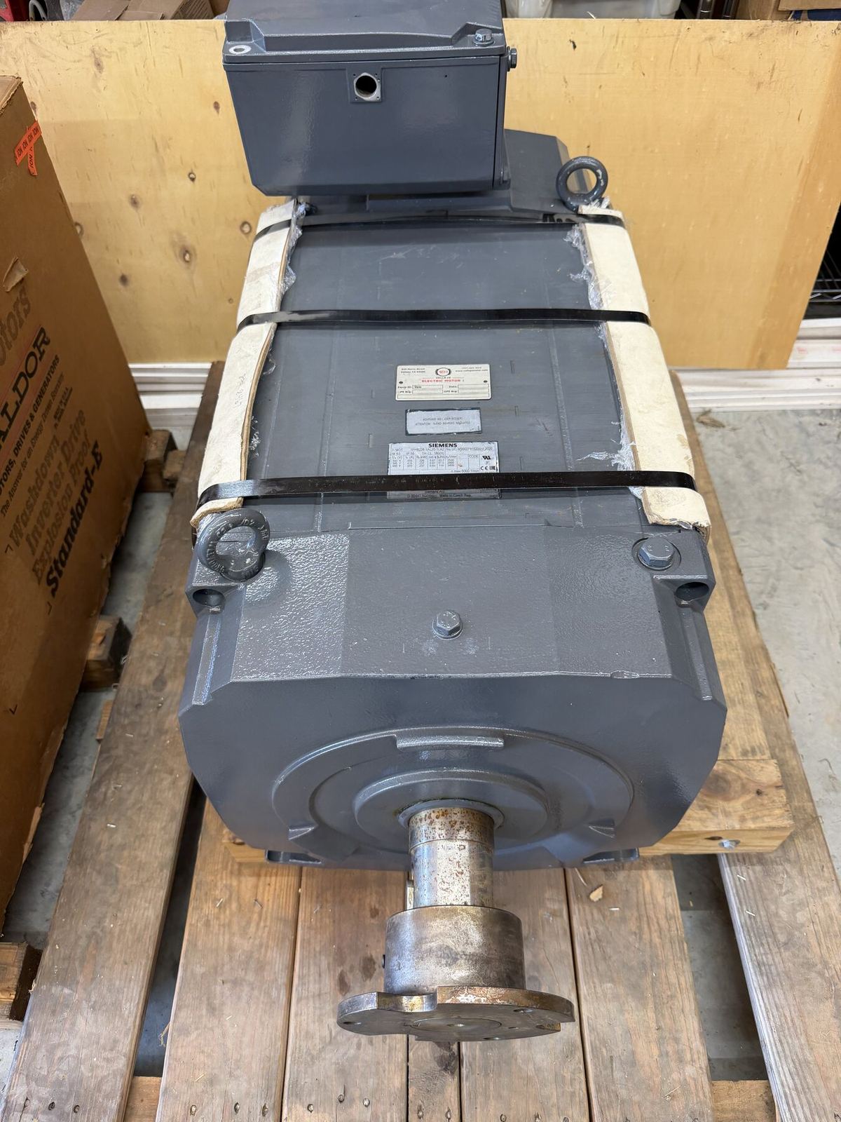 Siemens 1PH8228 226/237 kW water-cooled main-drive / spindle motor thumbnail 2