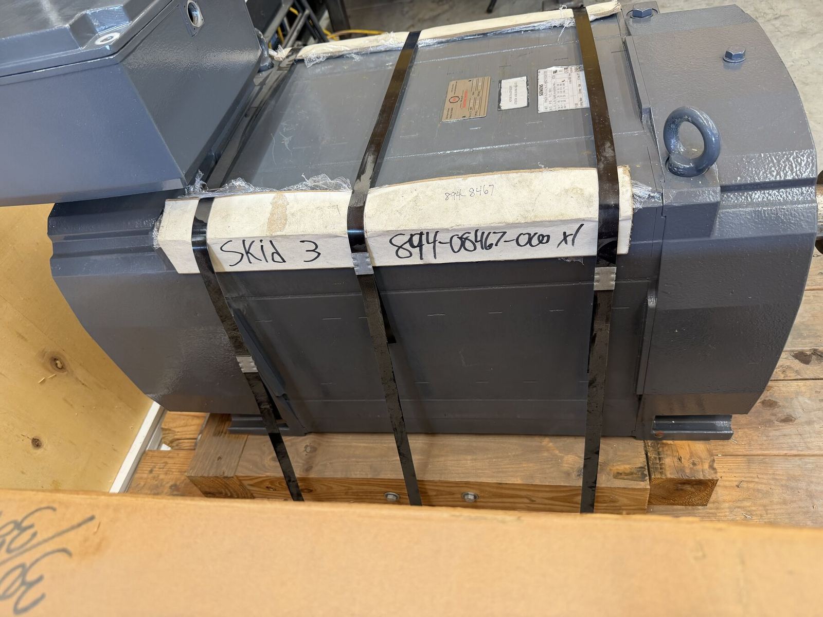 Siemens 1PH8228 226/237 kW water-cooled main-drive / spindle motor thumbnail 4