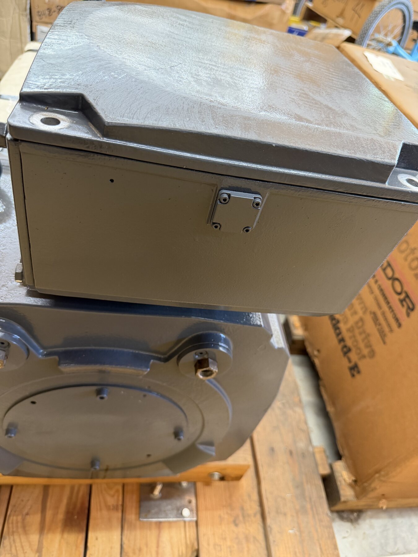 Siemens 1PH8228 226/237 kW water-cooled main-drive / spindle motor thumbnail 6