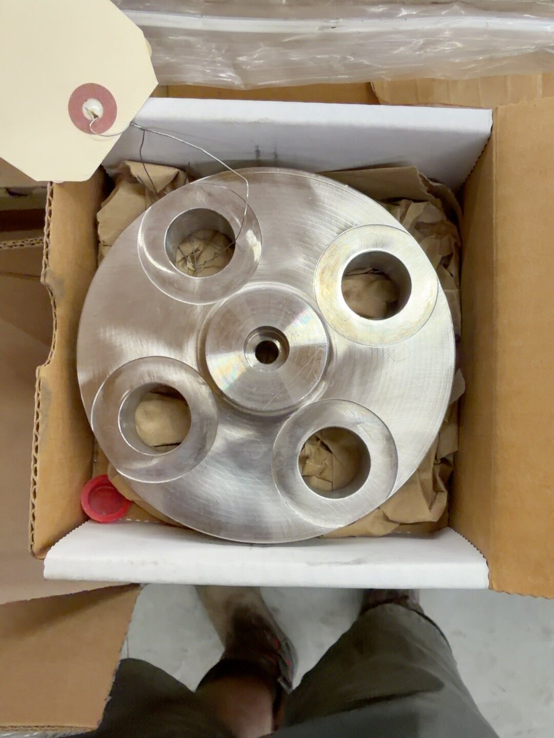 NuFlo Inc. (Cameron High-pressure forged flow-meter flange, 1500 class, material marked MONL thumbnail 2