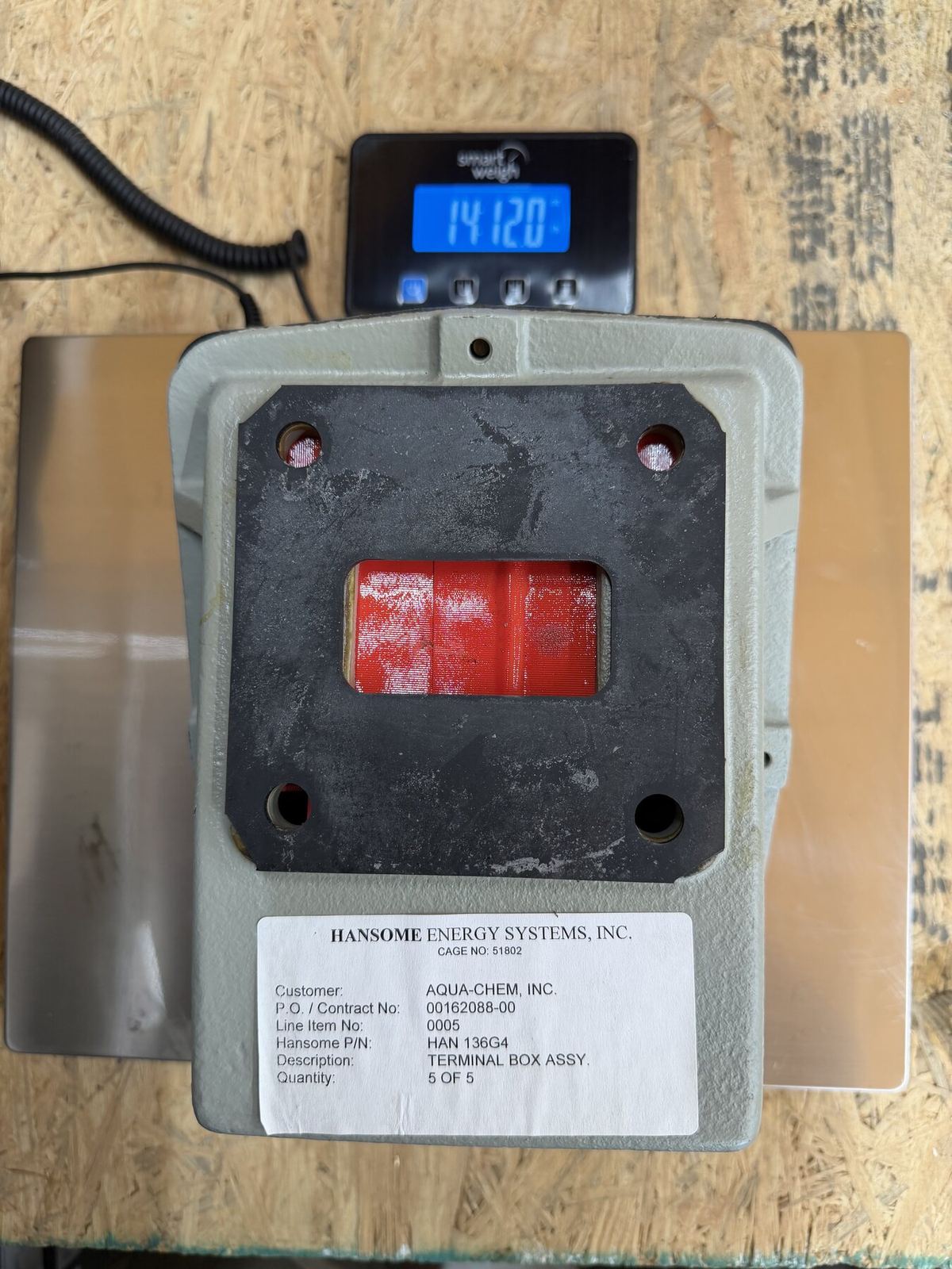 Hansome Energy Systems Inc. for Aqua-Chem Motor terminal-box assembly thumbnail 3