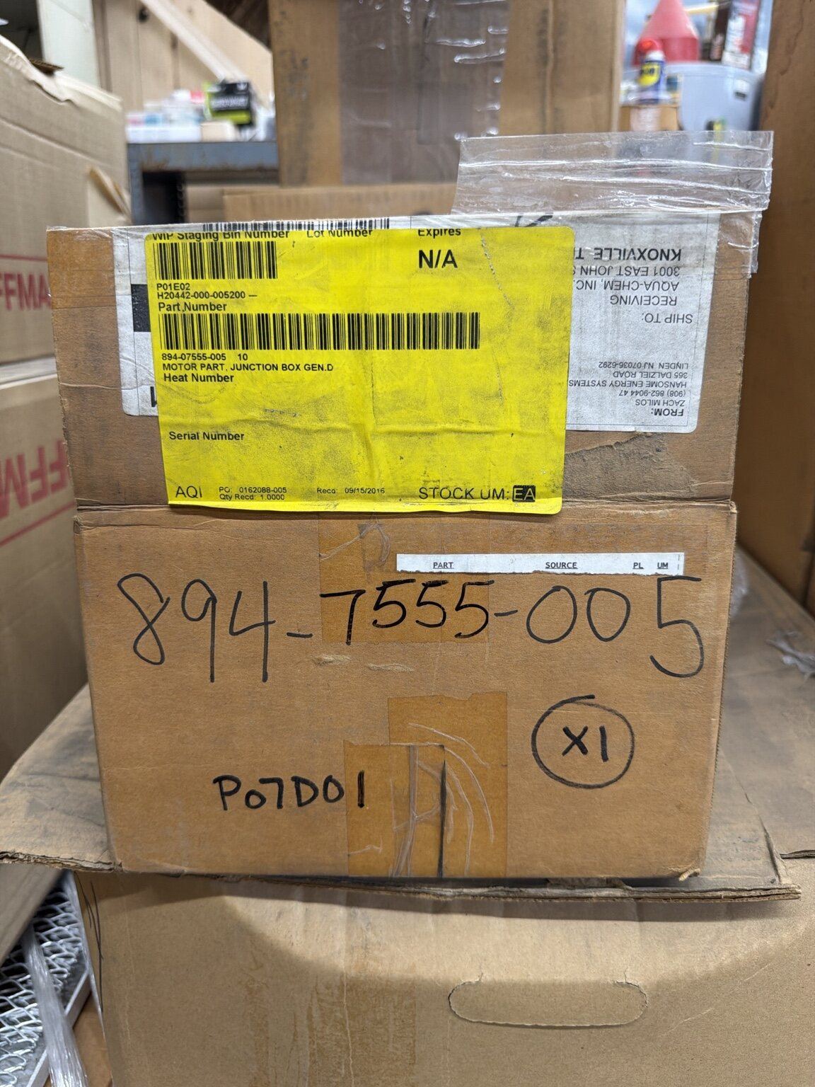 Hansome Energy Systems Inc. for Aqua-Chem Motor terminal-box assembly thumbnail 7