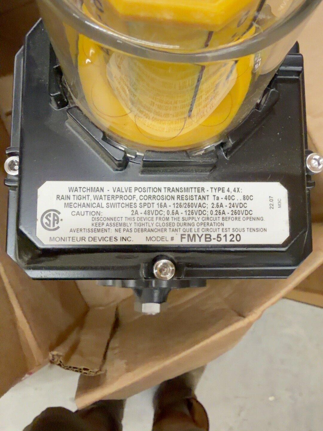 Flow-Tek Pneumatically actuated stainless flanged ball-valve assembly, 1 in thumbnail 6