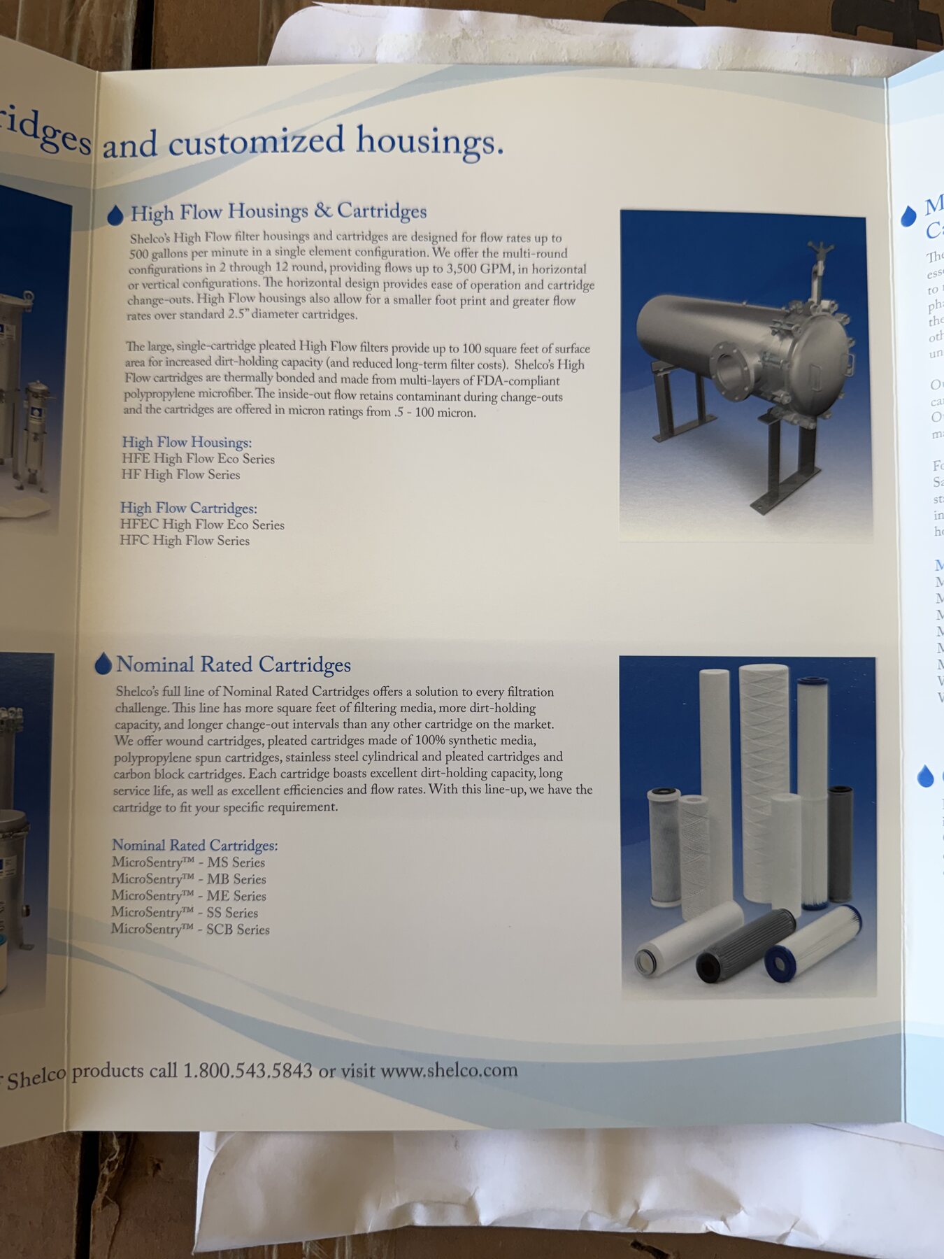 Shelco Filters SFH sanitary filter housings — 3-round and 5-round, 30 in thumbnail 36