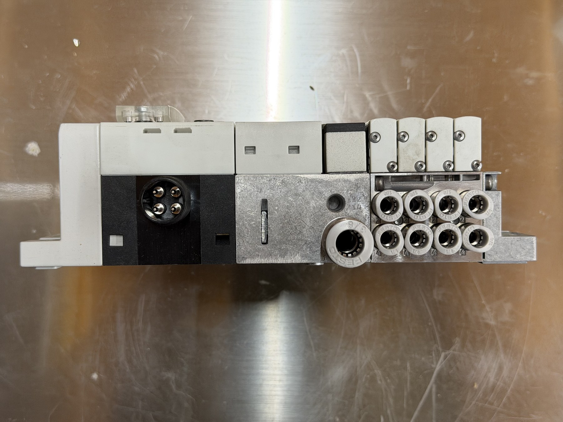 Festo MPA Pneumatic Valve Manifold Assembly with CPX-FB36 — Tagged 8SOL thumbnail 3