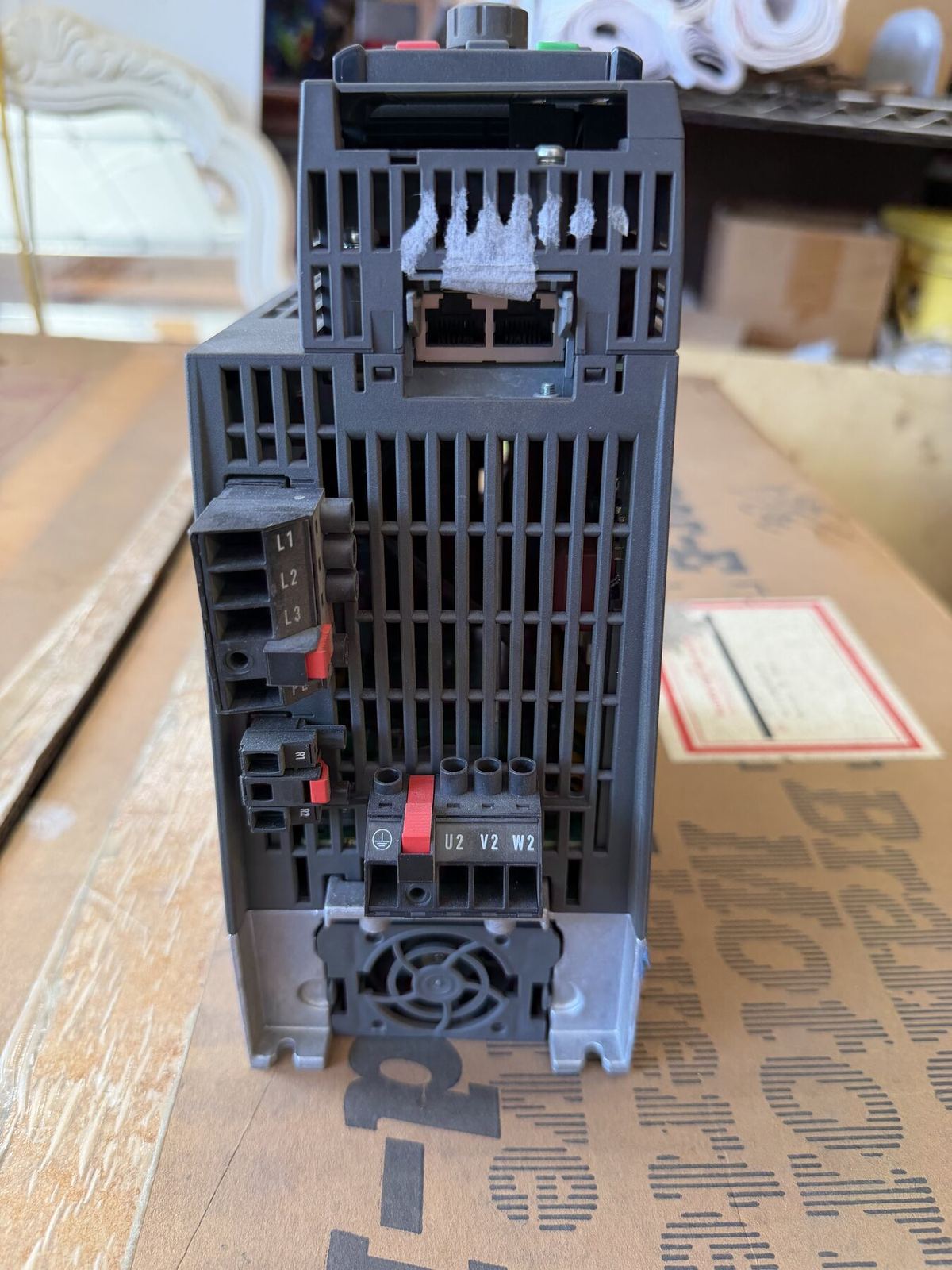 Siemens SINAMICS G120C PN drive with rotary operator panel — 7.5 kW / 10 hp thumbnail 3