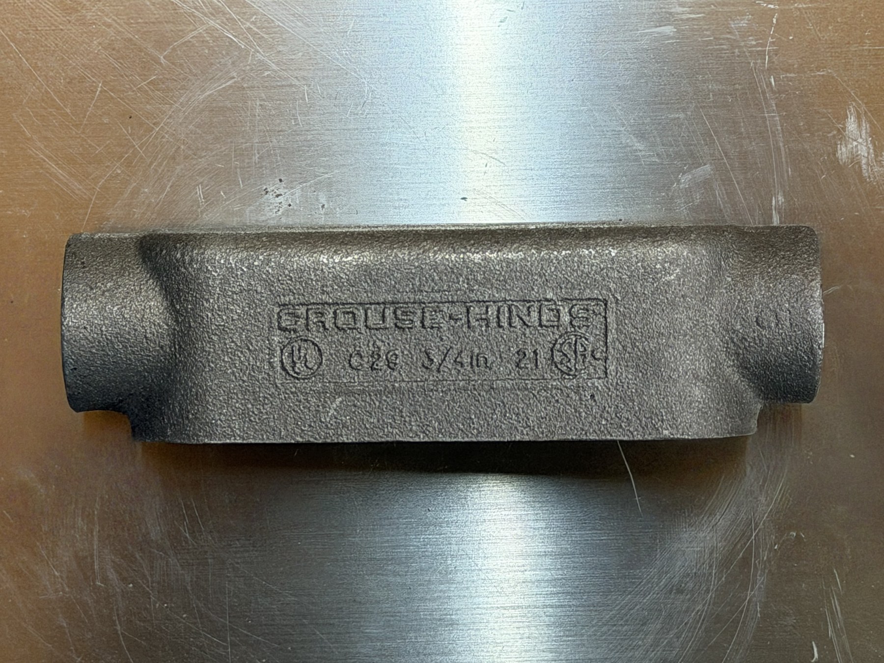 Crouse-Hinds C29 3/4-inch conduit bodies — Box of 5 thumbnail 3