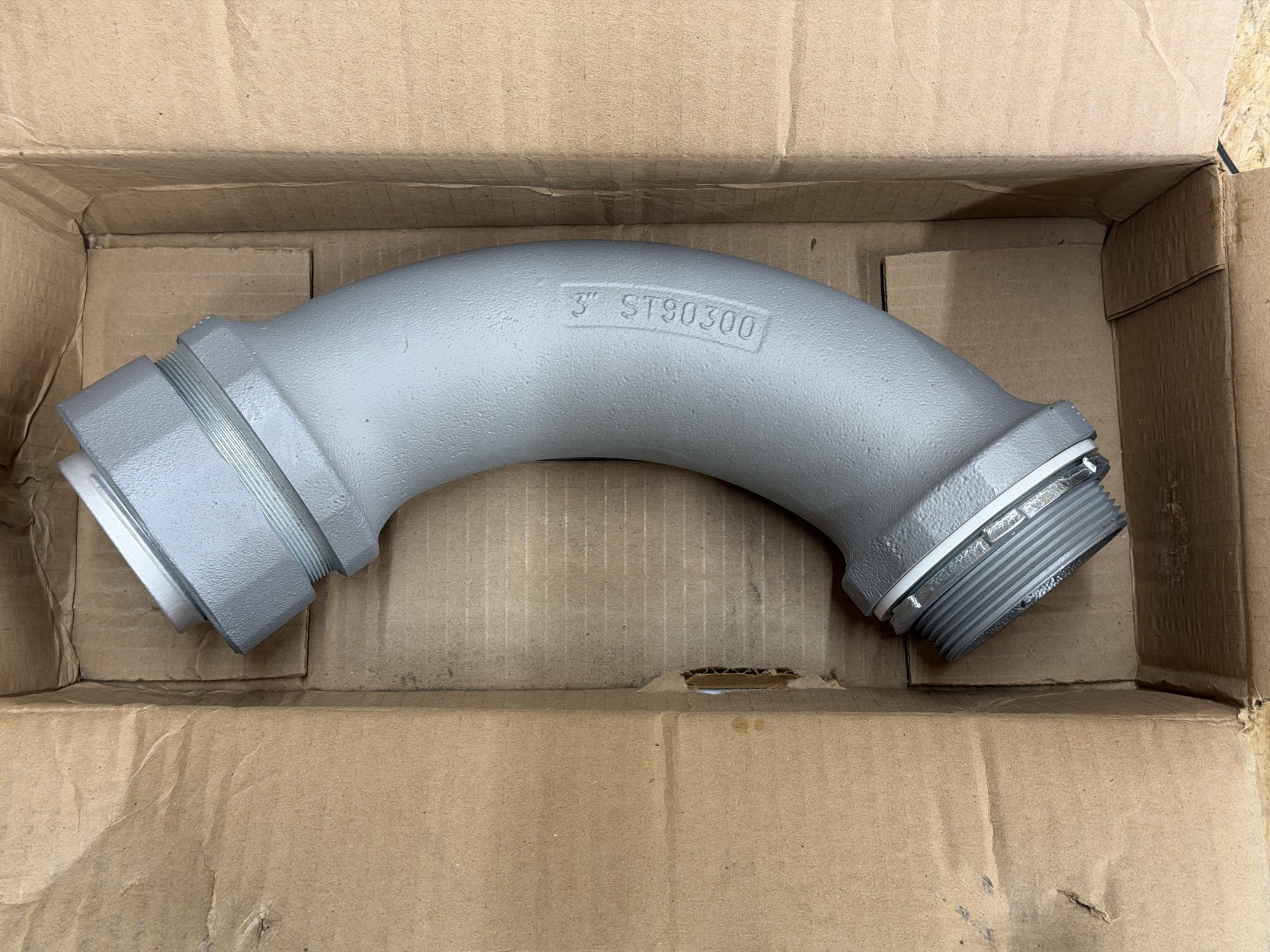 Appleton ST90300 3-inch Liquidtight 90° Connector — New in Box