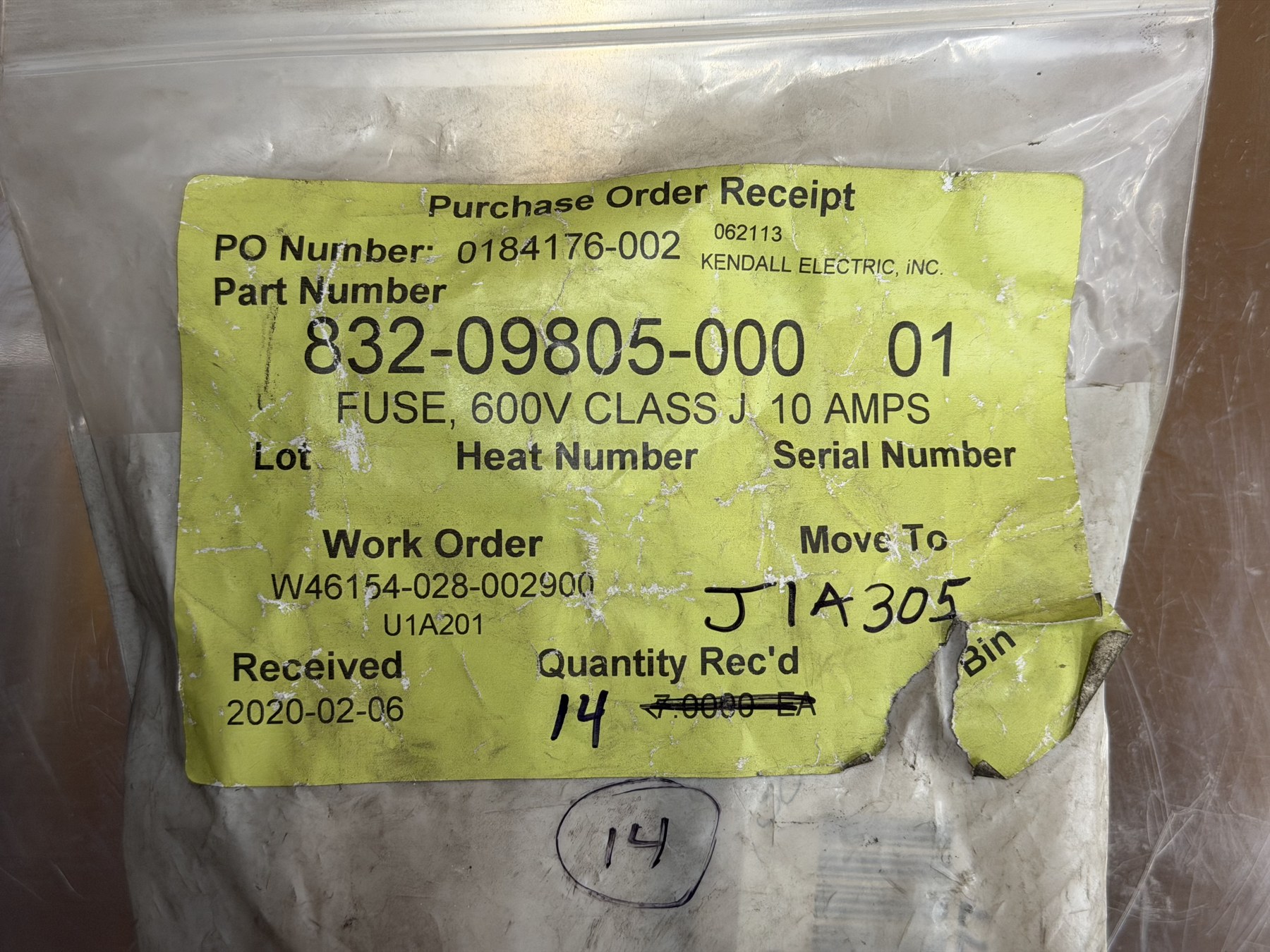 Ferraz Shawmut AJT10 Smart Spot 10A 600VAC Class J Fuses — Lot of 14 thumbnail 2