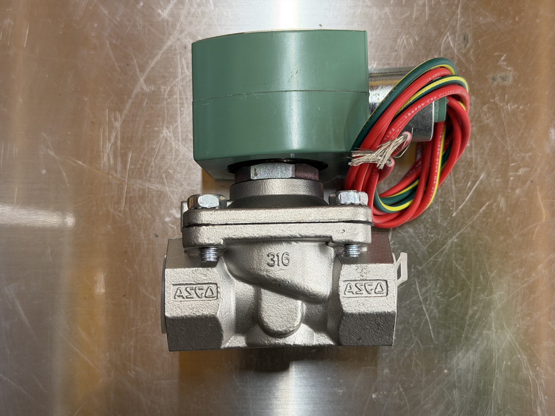 ASCO 8210G087 Red-Hat II 24VDC 1/2-inch Stainless Solenoid Valve thumbnail 2