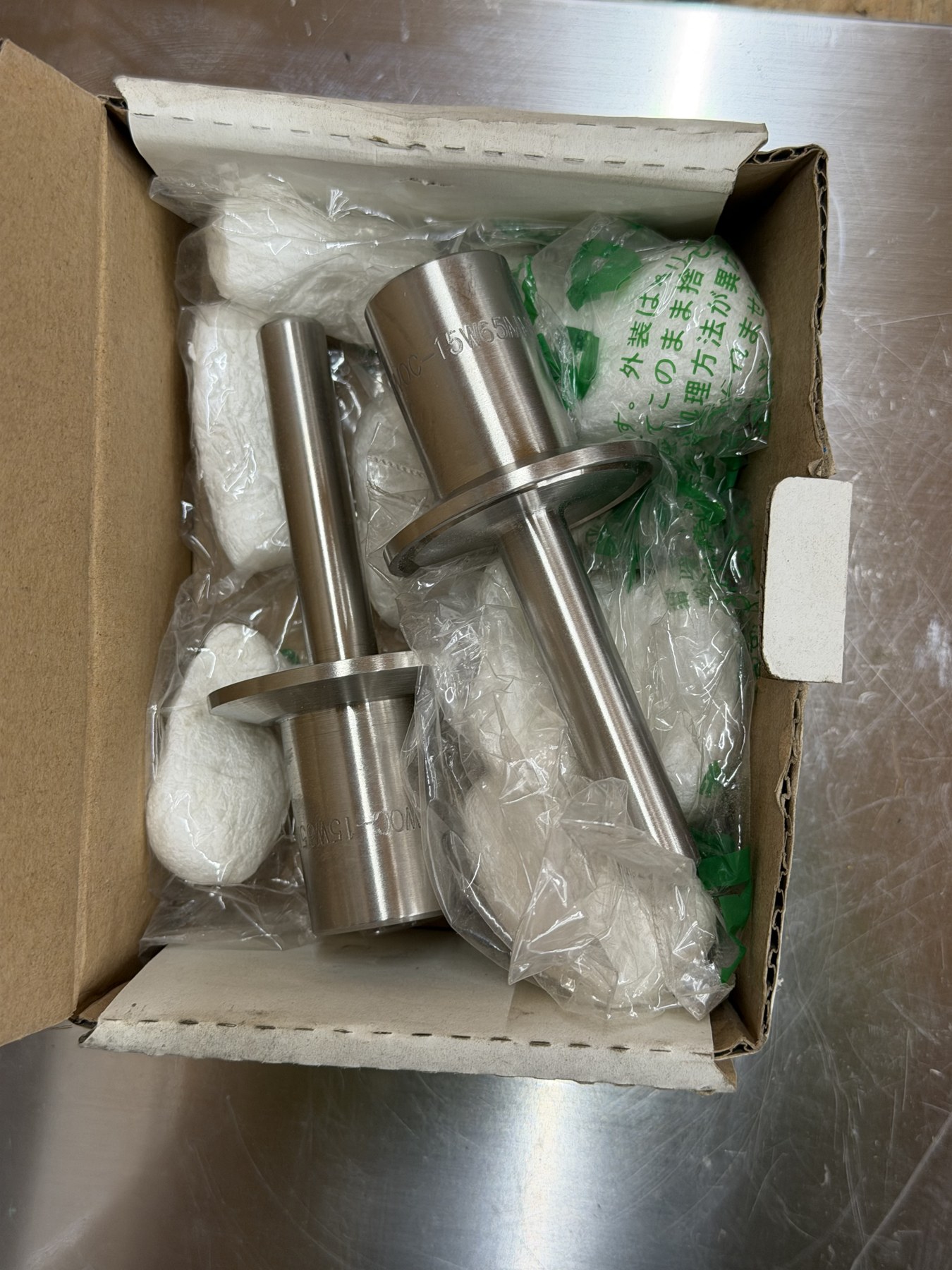 1.5" Tri-Clamp Sanitary Thermowell 65mm 1/2" NPT Socket 316 Stainless NEW Lot of 2 thumbnail 3