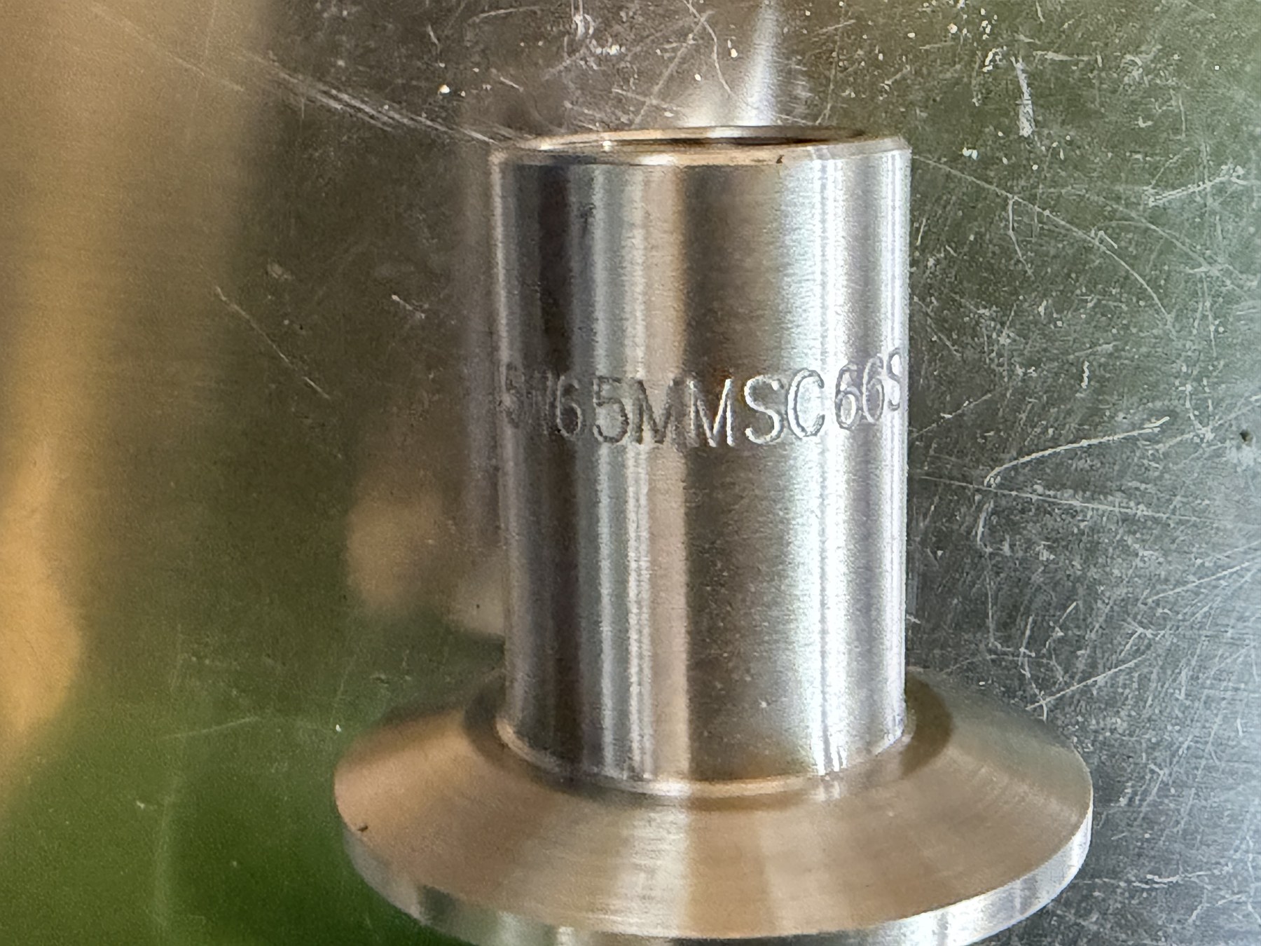 1.5" Tri-Clamp Sanitary Thermowell 65mm 1/2" NPT Socket 316 Stainless NEW Lot of 2 thumbnail 6
