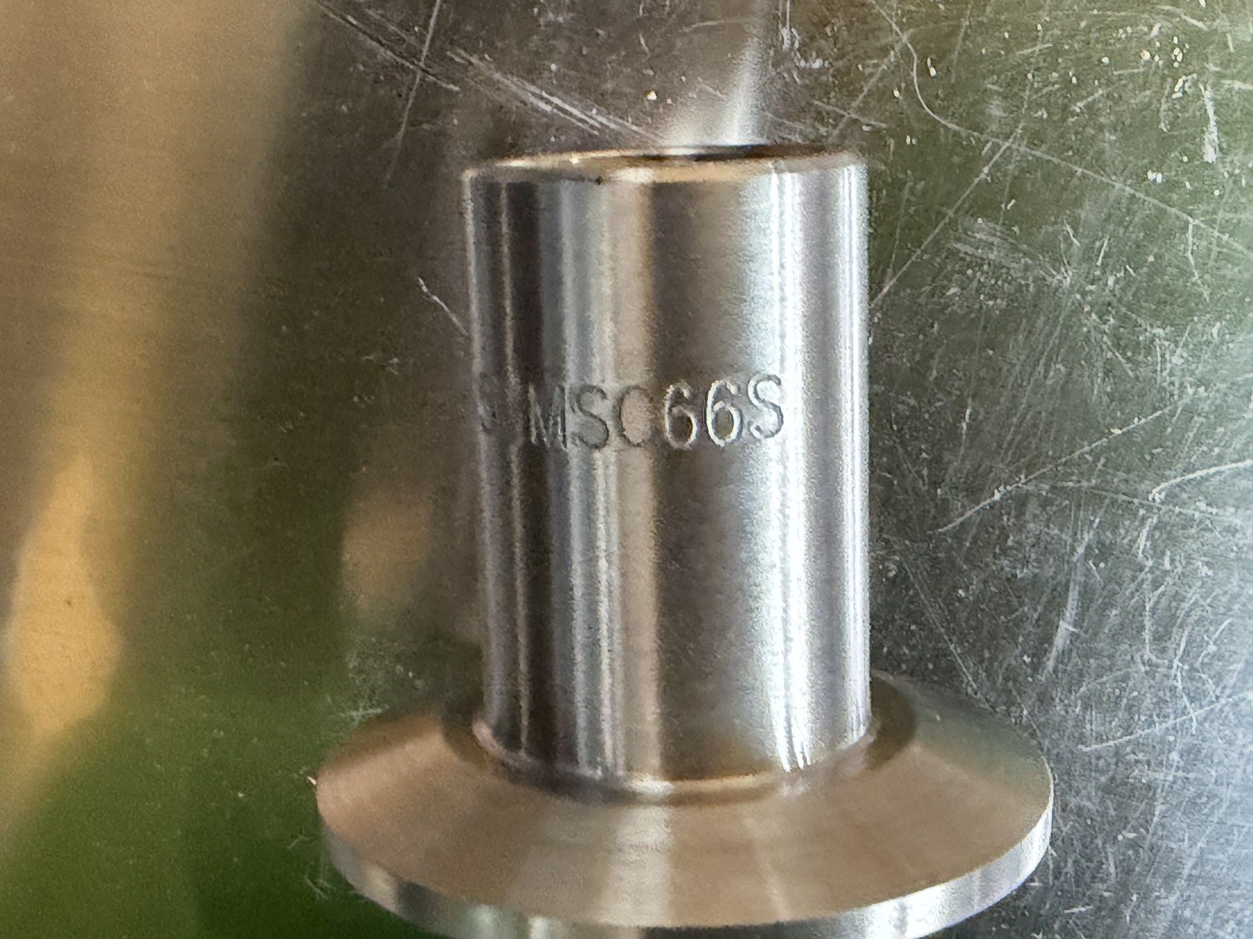 1.5" Tri-Clamp Sanitary Thermowell 65mm 1/2" NPT Socket 316 Stainless NEW Lot of 2 thumbnail 7
