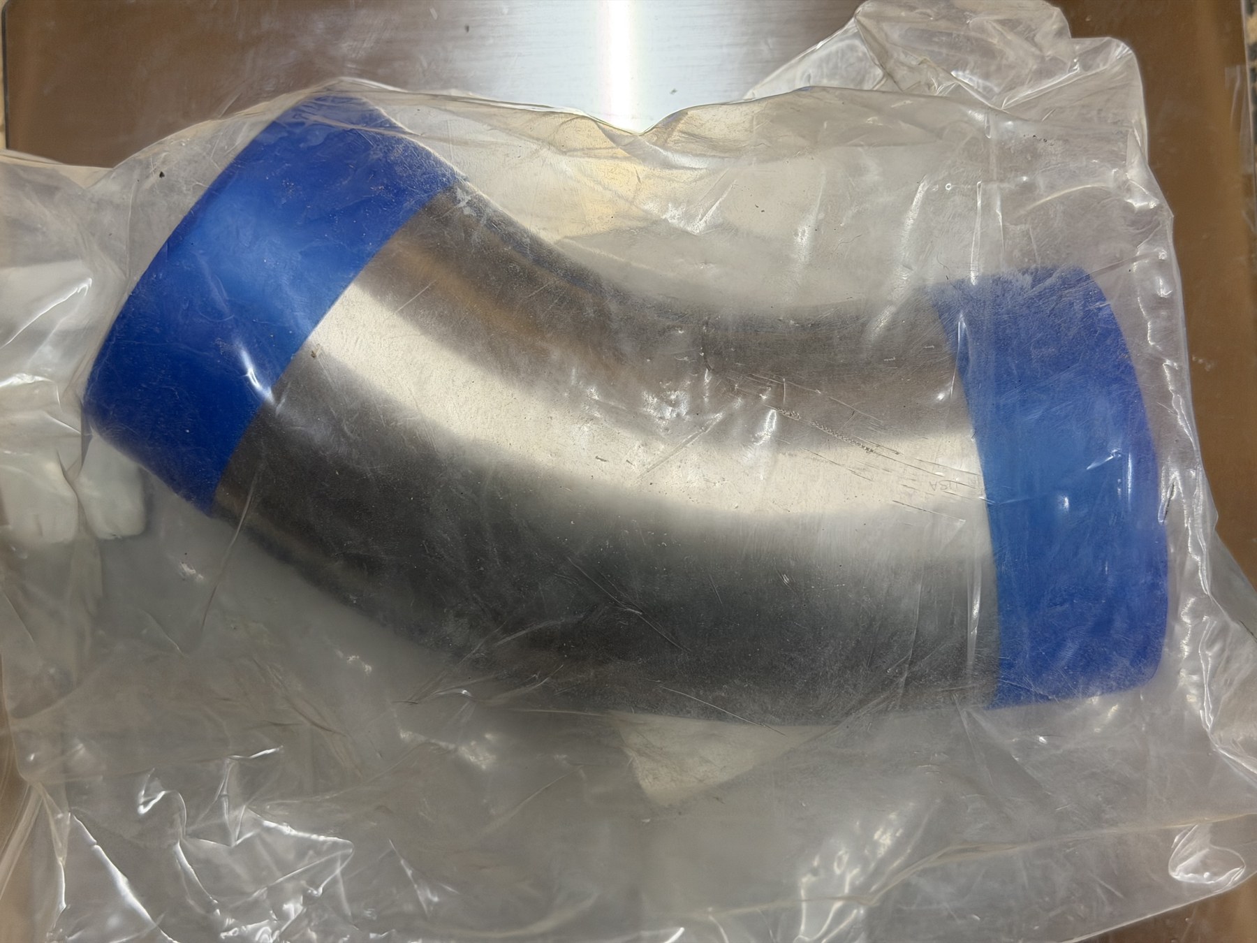 4-inch OD 45° 316L Stainless Steel Elbow