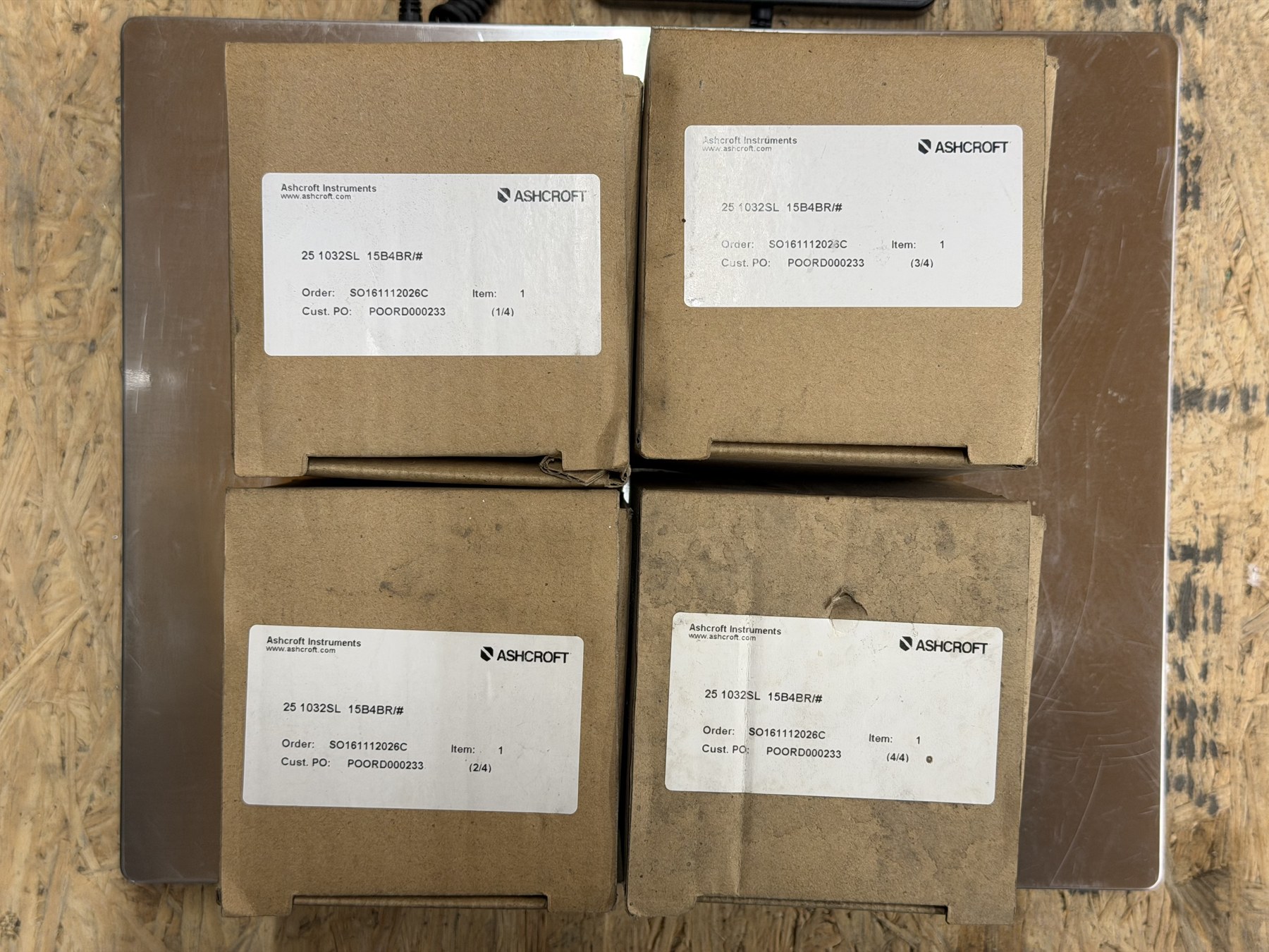Ashcroft 1032 Sanitary Pressure Gauge 0–4 bar / 0–55 psi thumbnail 5